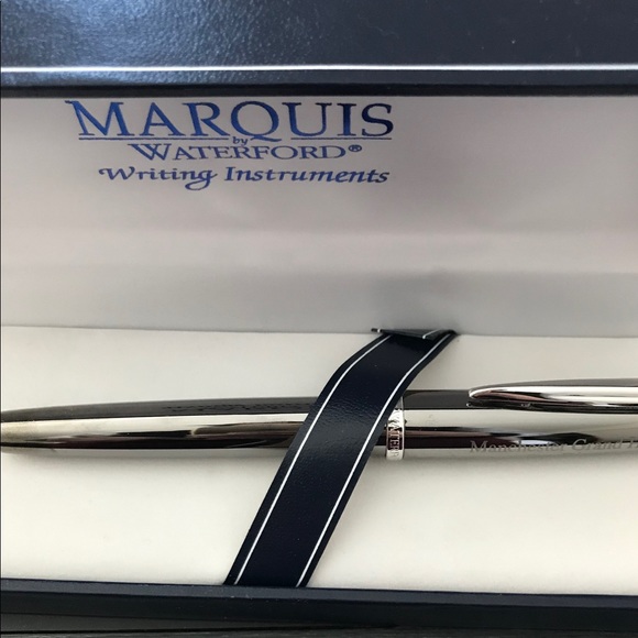 Pen Waterford by  Marquis   Waterford Ballpoint Pen Polished in box
$75 - Picture 1 of 10